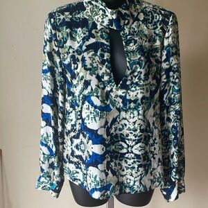 NWOT Olivaceous Deep V-Neck Blouse